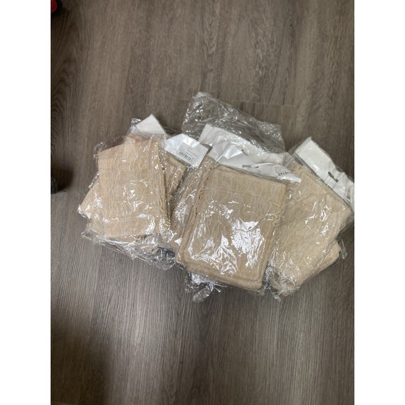 Lot of 50 Burlap & Lace Drawstring Favor Bags 4x6 Rustic Wedding - Picture 4 of 4